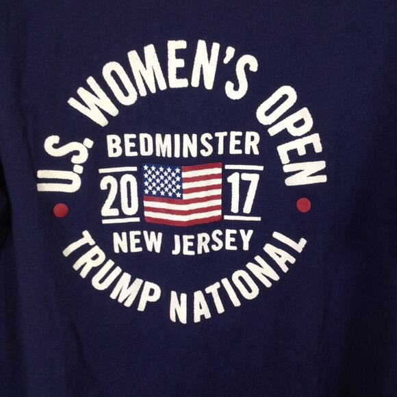 Ahead US Women's Open Trump National Golf Club Bedminster 2017 T-Shirt Small - Picture 2 of 6